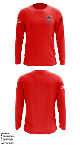 Long Sleeve Performance Shirt, 5th SFG Riggers 10164635, , Teamtime, Team time, sublimation, custom sports apparel, team uniforms, spirit wear, spiritwear, sports uniforms, custom shirts, team store, custom team store, fundraiser sports, apparel fundraiser