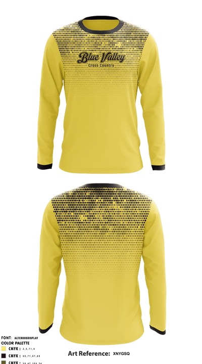 Blue Valley 9893086 Long Sleeve Performance Shirt - 1