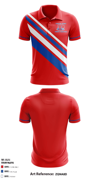Short Sleeve Performance Polo, Parkland Magnet High School Basketball, Women's Basketball, Teamtime, Team time, sublimation, custom sports apparel, team uniforms, spirit wear, spiritwear, sports uniforms, custom shirts, team store, custom team store, fundraiser sports, apparel fundraiser