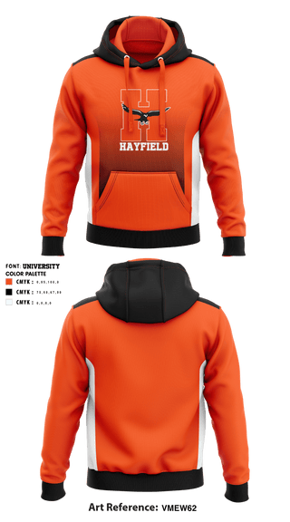 Hoodie, Hayfield Secondary School Golf, Golf, Teamtime, Team time, sublimation, custom sports apparel, team uniforms, spirit wear, spiritwear, sports uniforms, custom shirts, team store, custom team store, fundraiser sports, apparel fundraiser