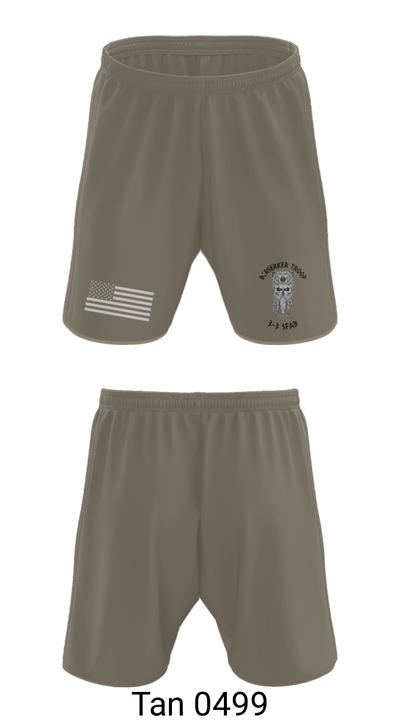 Berserker Troop, 3-3 SFAB 5566822 Athletic Shorts With Pockets - 33