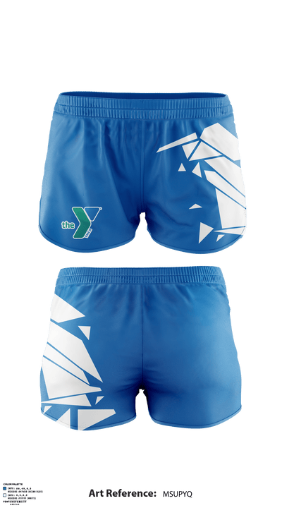 Youth Sports Henderson Family YMCA 9598694 Track Shorts - 1
