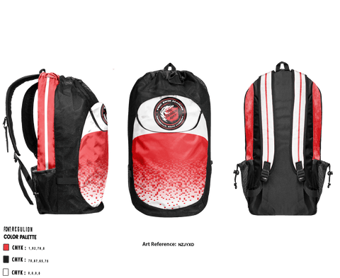 Gear Bag, Kroc Swim Academy, School Spirit Store, Teamtime, Team time, sublimation, custom sports apparel, team uniforms, spirit wear, spiritwear, sports uniforms, custom shirts, team store, custom team store, fundraiser sports, apparel fundraiser