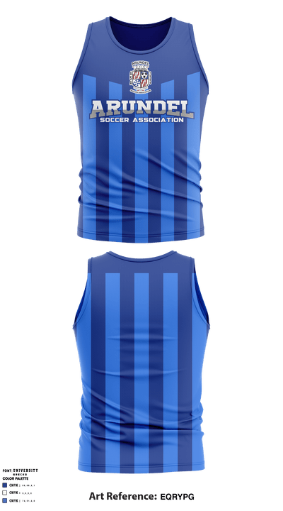 Arundel Soccer Association 41396713 Track Singlet - 1
