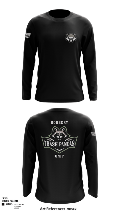 Robbery Unit 79481583 Long Sleeve Performance Shirt - 1