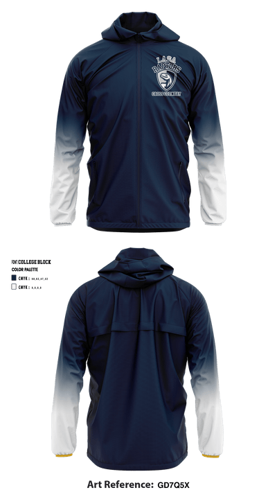 Liberal Arts and Science Academy High School Cross Country 39848663 Windbreaker - 1
