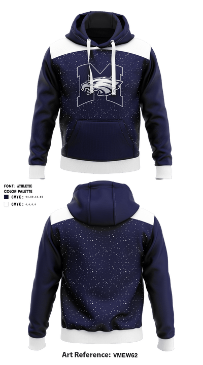 Millard Senior High School Basketball 38918404 Hoodie - 1