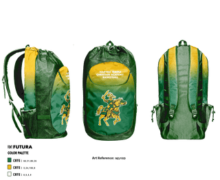 Gear Bag, Harvest Temple Christian Academy Junior High School Basketball, Men's Basketball, Teamtime, Team time, sublimation, custom sports apparel, team uniforms, spirit wear, spiritwear, sports uniforms, custom shirts, team store, custom team store, fundraiser sports, apparel fundraiser