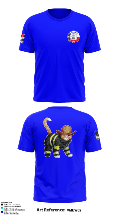 C-Shift Cool Cats 12896610 Short Sleeve Performance Shirt - 3
