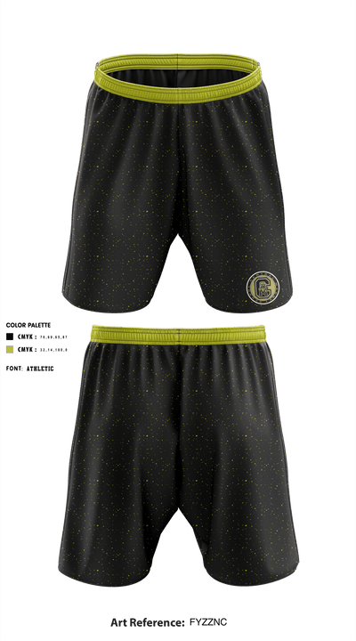 Central Magnet High School Baseball 83793746 Athletic Shorts With Pockets - 1