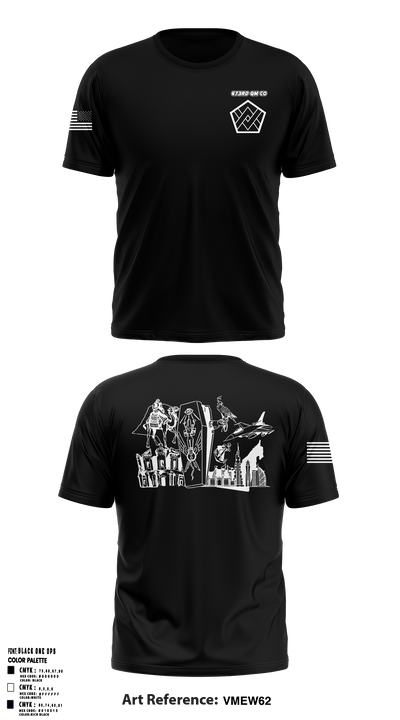 673rd QM CO 90997522 Short Sleeve Performance Shirt - 1