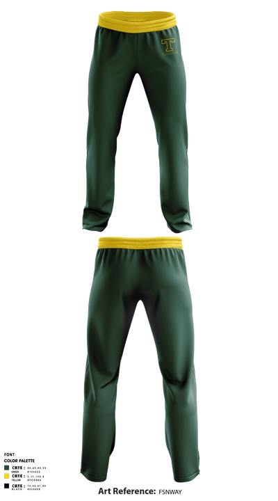 Sherwood Park Titans Lacrosse 93675937 Softball Pants - 1