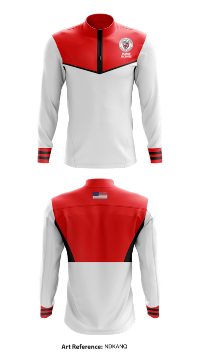 Scarabs Lacrosse 2890388 Quarter Zip Jacket - 1 (2)
