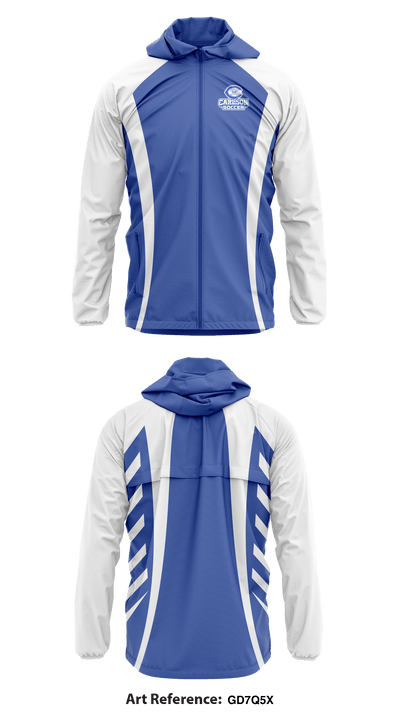 Carlson High School Soccer 17707437 Windbreaker - 1