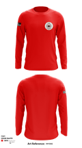 Fuego Volunteer Fire Company 45597069 Long Sleeve Performance Shirt - 1