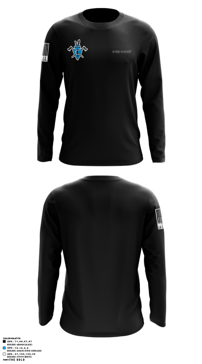 C-TRP 1-89cav 8122558 Long Sleeve Performance Shirt - 1