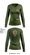 Ghost Frogs 70808894 Women's Long Sleeve V-neck Shirt - 2