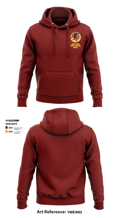 Westside High School Drill 21676715 Hoodie - 1