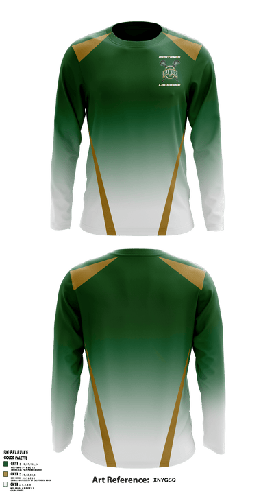 Mustangs 28082004 Long Sleeve Performance Shirt - 2