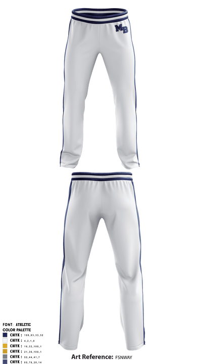 Mt Bethel Christian Academy Upper School Basketball 66174729 Sweatpants - 3