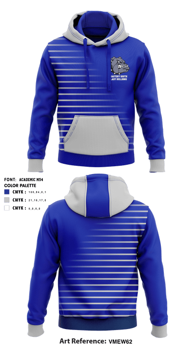 Mastery South Lady Bulldogs 88871826 Hoodie - 2