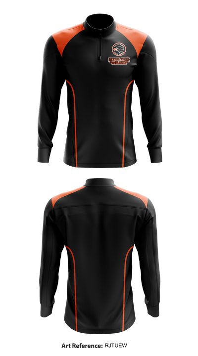 Bethel Park Basketball 67668324 Quarter Zip Jacket - 1