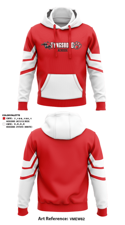 Tyngsboro Youth Lacrosse 28743938 Hoodie - 5