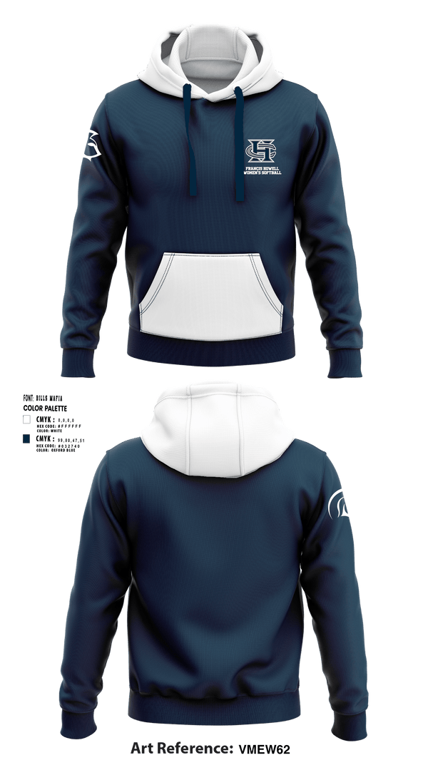 Hoodie, Francis Howell Central High School Softball, Softball, Teamtime, Team time, sublimation, custom sports apparel, team uniforms, spirit wear, spiritwear, sports uniforms, custom shirts, team store, custom team store, fundraiser sports, apparel fundraiser