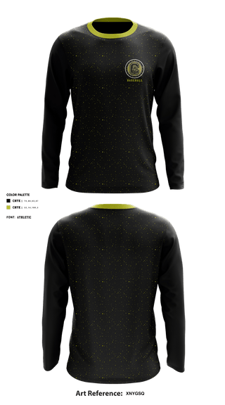 Long Sleeve Performance Shirt, Central Magnet High School Baseball, Baseball, Teamtime, Team time, sublimation, custom sports apparel, team uniforms, spirit wear, spiritwear, sports uniforms, custom shirts, team store, custom team store, fundraiser sports, apparel fundraiser