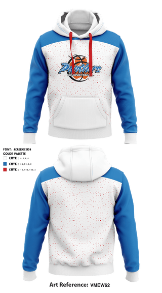 Hoodie, Parkview High School Basketball, Women's Basketball, Teamtime, Team time, sublimation, custom sports apparel, team uniforms, spirit wear, spiritwear, sports uniforms, custom shirts, team store, custom team store, fundraiser sports, apparel fundraiser