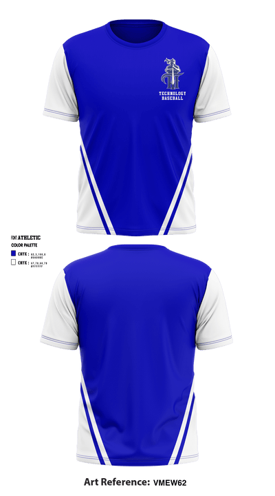 Technology High School Baseball 17934192 Short Sleeve Performance Shirt - 1