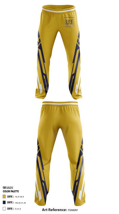 The Woodstock Academy Cross Country 95287560 Sweatpants - 1