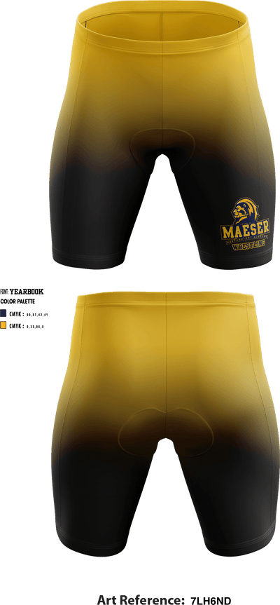 Karl G Maeser Preparatory Academy Wrestling 50718389 Men's Compression Shorts - 2