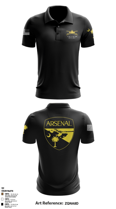 Arsenal company 26965831 Short Sleeve Performance Polo - 1