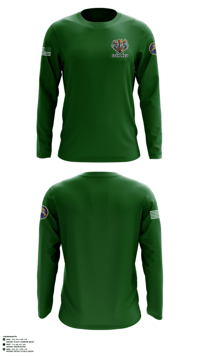 13th MEU 13420129 Long Sleeve Performance Shirt - 1