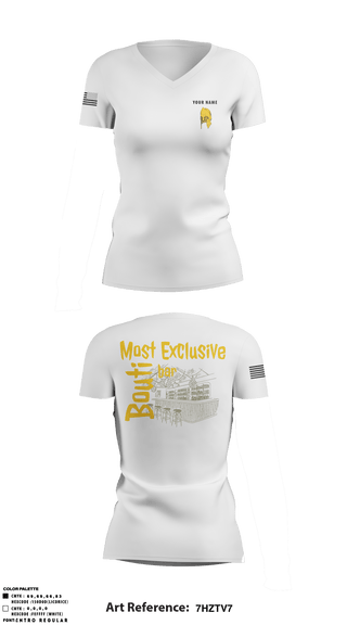 Women's Short Sleeve Vneck Shirt, , Army, Teamtime, Team time, sublimation, custom sports apparel, team uniforms, spirit wear, spiritwear, sports uniforms, custom shirts, team store, custom team store, fundraiser sports, apparel fundraiser