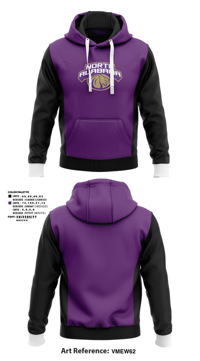 North Alabama United 84507113 Hoodie - 1