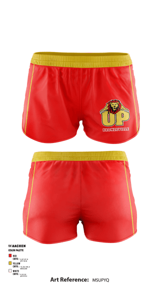 Women's Shorts, Urban Prep Academies-Bronzeville Campus Track, Track & Field, Teamtime, Team time, sublimation, custom sports apparel, team uniforms, spirit wear, spiritwear, sports uniforms, custom shirts, team store, custom team store, fundraiser sports, apparel fundraiser