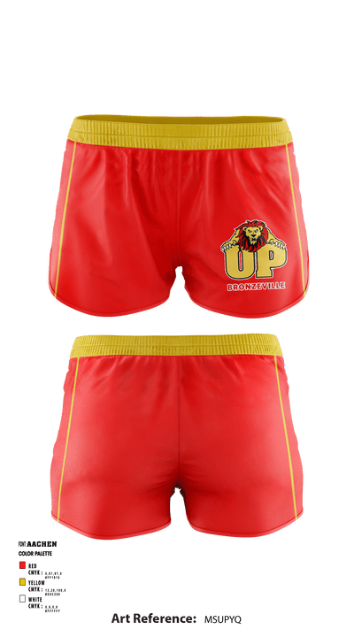 Urban Prep Academies-Bronzeville Campus Track 97637012 Women's Shorts - 1