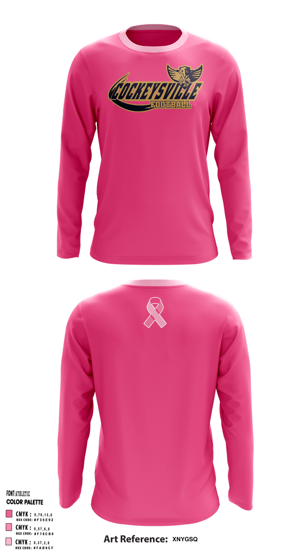 Long Sleeve Performance Shirt, Cockeysville Eagles Football, Football, Teamtime, Team time, sublimation, custom sports apparel, team uniforms, spirit wear, spiritwear, sports uniforms, custom shirts, team store, custom team store, fundraiser sports, apparel fundraiser