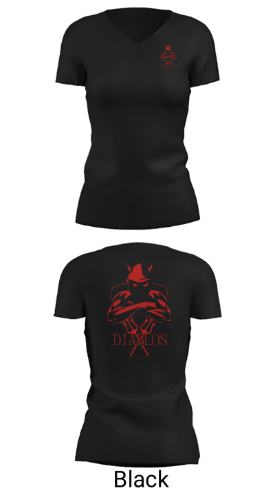 Test SF Logo 16004450 Women's Short Sleeve V-neck Shirt - 1