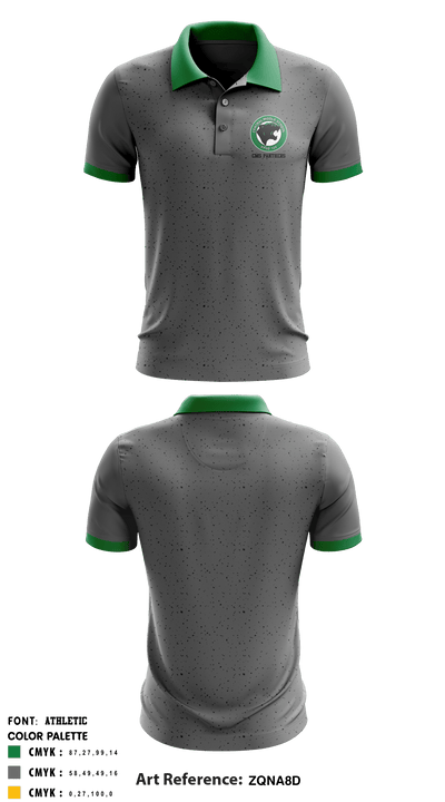 CMS Volleyball 44480738 Short Sleeve Performance Polo - 1