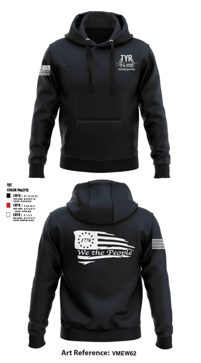 TYR Advanced Training Solutions 55916115 Hoodie - 1