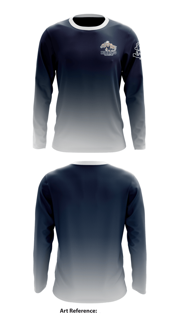 Long Sleeve Rash Guard Shirt, Hibbing High School wrestling, Wrestling, Teamtime, Team time, sublimation, custom sports apparel, team uniforms, spirit wear, spiritwear, sports uniforms, custom shirts, team store, custom team store, fundraiser sports, apparel fundraiser