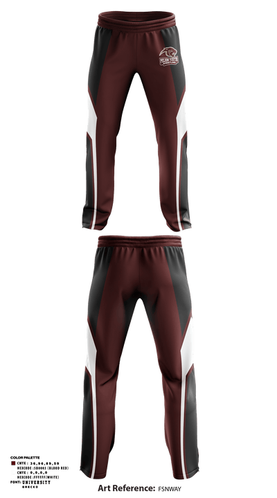 Pelion Youth Wrestling 41719734 Sweatpants - 1