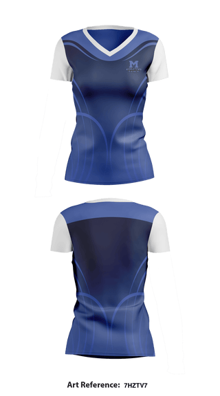 Women's Short Sleeve Vneck Shirt, Middletown High School Dance, School Spirit Store, Teamtime, Team time, sublimation, custom sports apparel, team uniforms, spirit wear, spiritwear, sports uniforms, custom shirts, team store, custom team store, fundraiser sports, apparel fundraiser