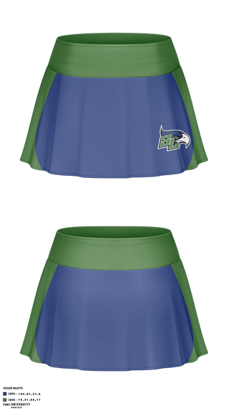 Skort, South Lakes High School Cheer, School Spirit Store, Teamtime, Team time, sublimation, custom sports apparel, team uniforms, spirit wear, spiritwear, sports uniforms, custom shirts, team store, custom team store, fundraiser sports, apparel fundraiser
