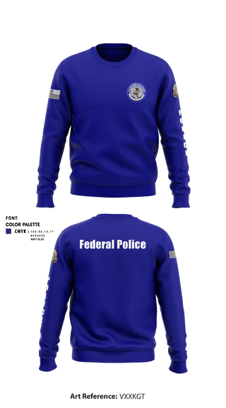 Crew Neck Sweatshirt, , Police, Teamtime, Team time, sublimation, custom sports apparel, team uniforms, spirit wear, spiritwear, sports uniforms, custom shirts, team store, custom team store, fundraiser sports, apparel fundraiser