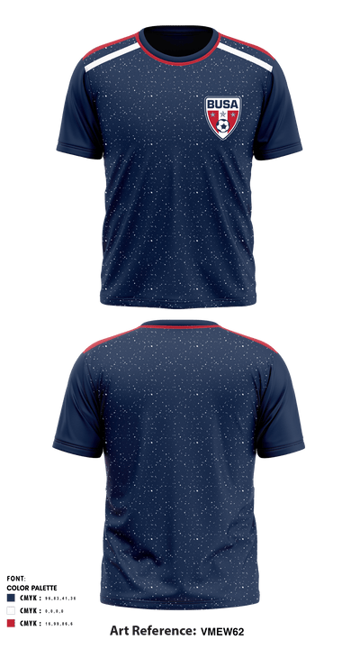 BUSA 13833283 Short Sleeve Performance Shirt - 1