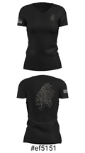 MASS-1 95800684 Women's Short Sleeve V-neck Shirt - 18